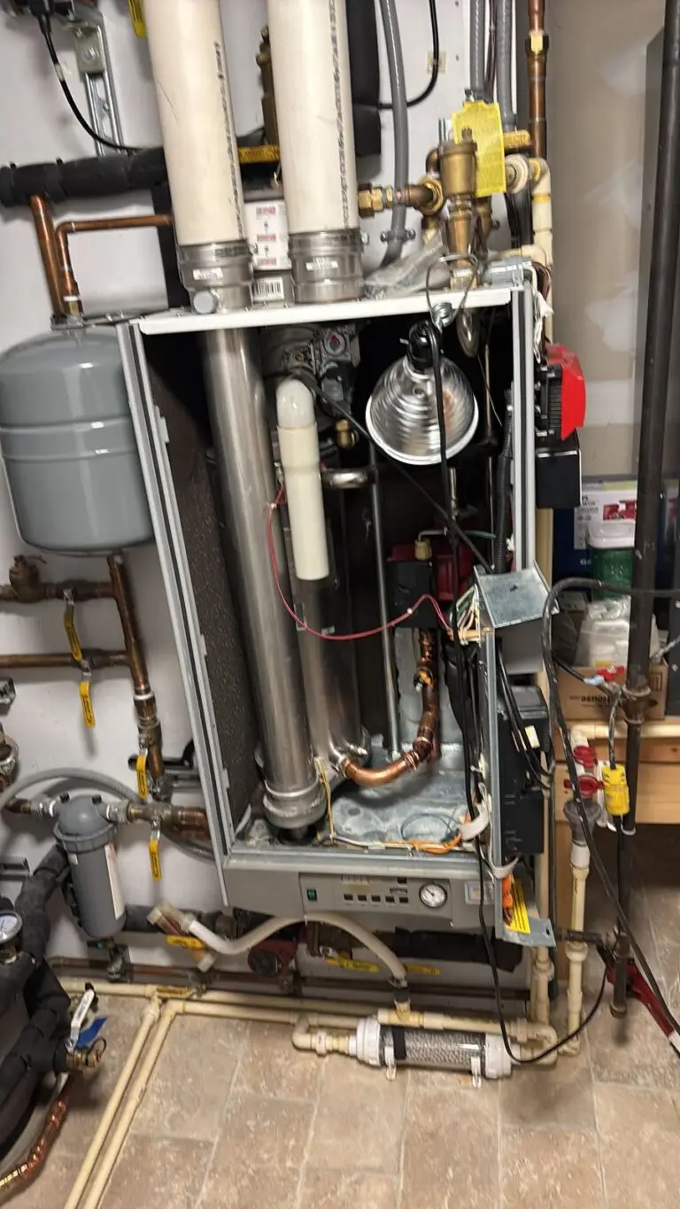 Recent Projects 11 Commercial boiler and hydronic piping serviced by a licensed plumber