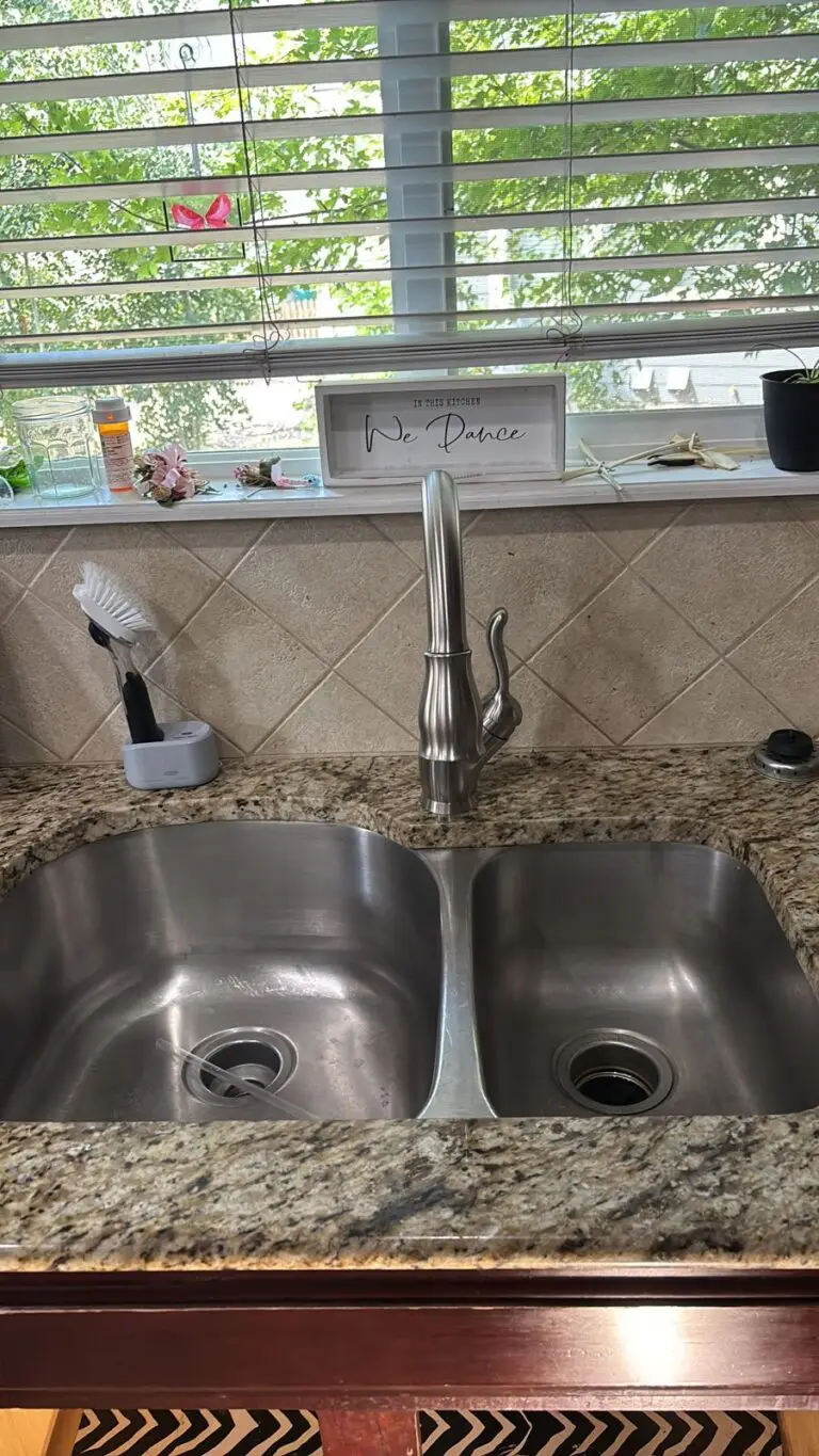 Recent Projects 16 Kitchen faucet replacement on a double stainless steel sink