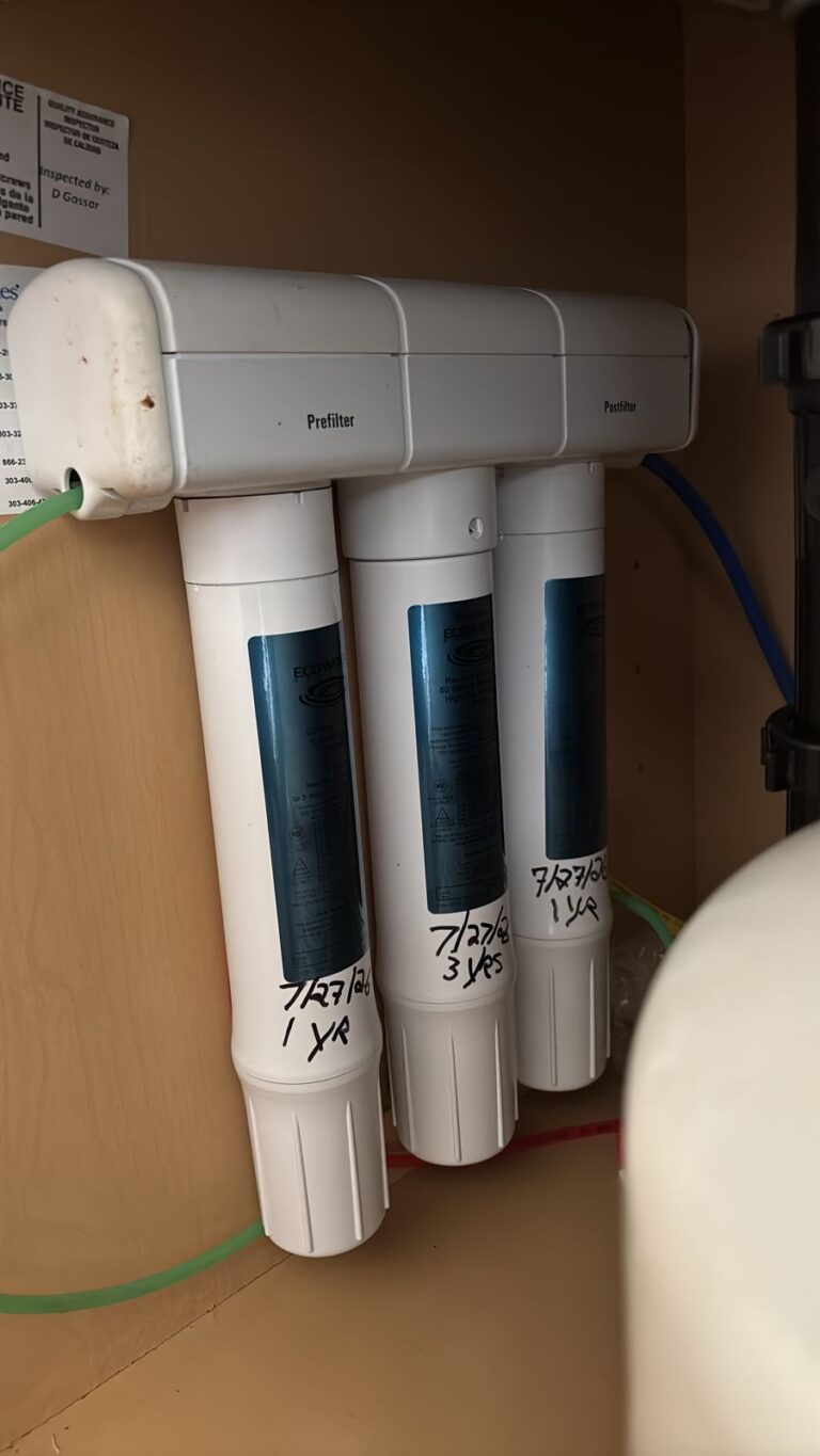 Recent Projects 17 Under-sink water filtration system installed by An Affordable Plumber